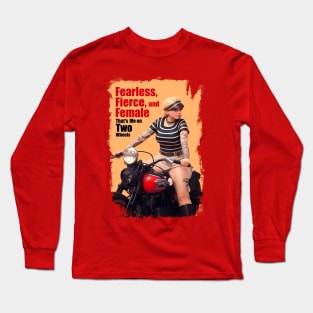 Me on two wheels Long Sleeve T-Shirt